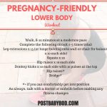 A strong lower body is so important during pregnancy! Not only will it help to support the shift in gravity, but can be helpful during labor since squatting is one of the most effective labor positions. Check out this pregnancy-friendly lower body workout here! postbabybod.com
